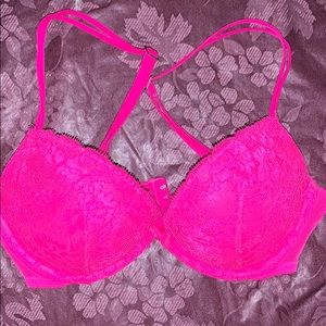 Size 32 C Victoria’s Secret Hot Pink Bra